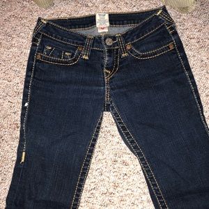 True religion boot cut denim
